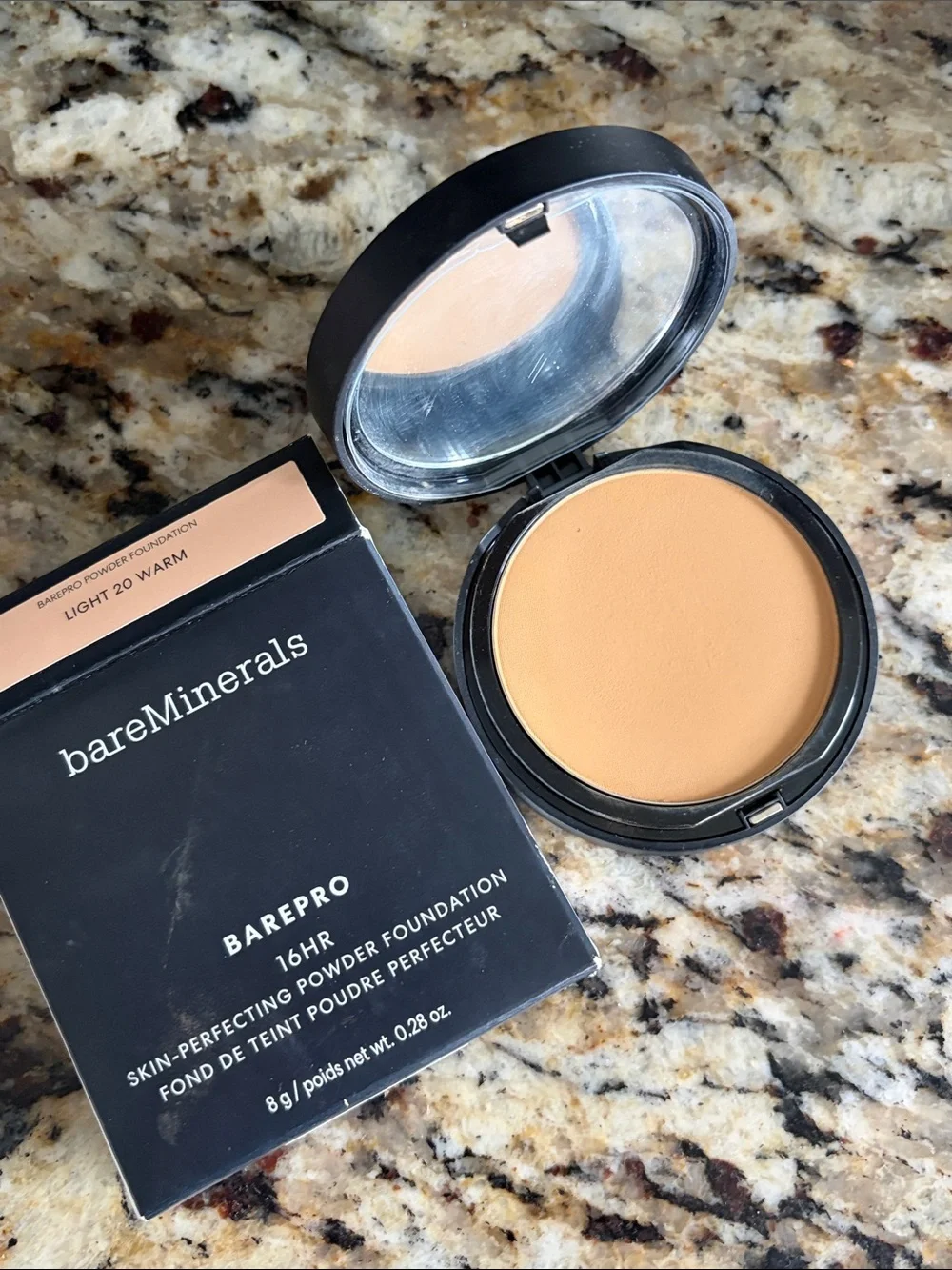 💕💋Bareminerals BAREPRO Light Warm 16HR SkinPerfecting Powder Foundation